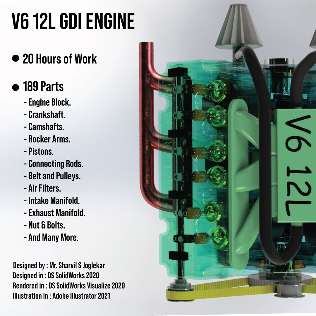V6 GDI Engine